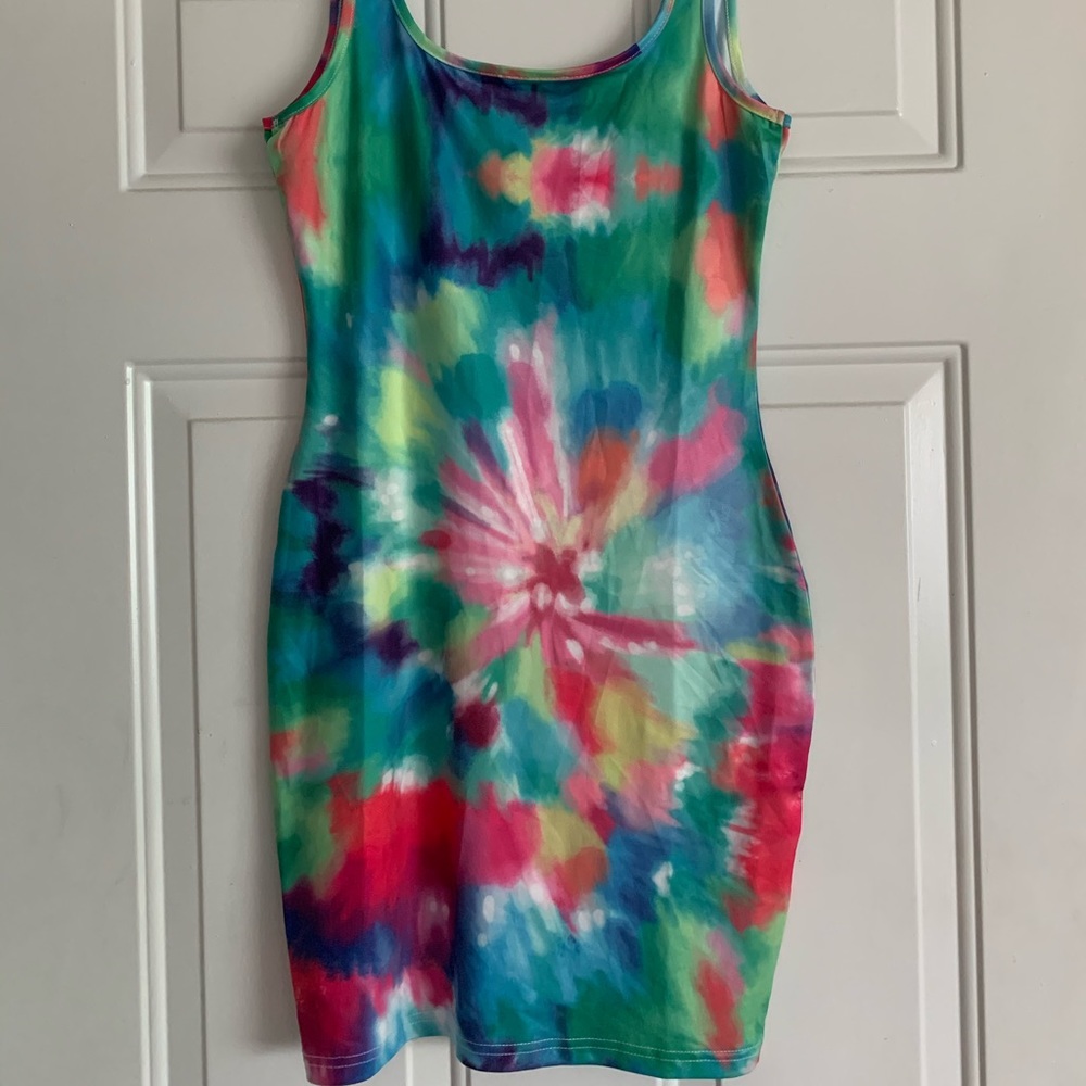 Tie Dye Body Dress.